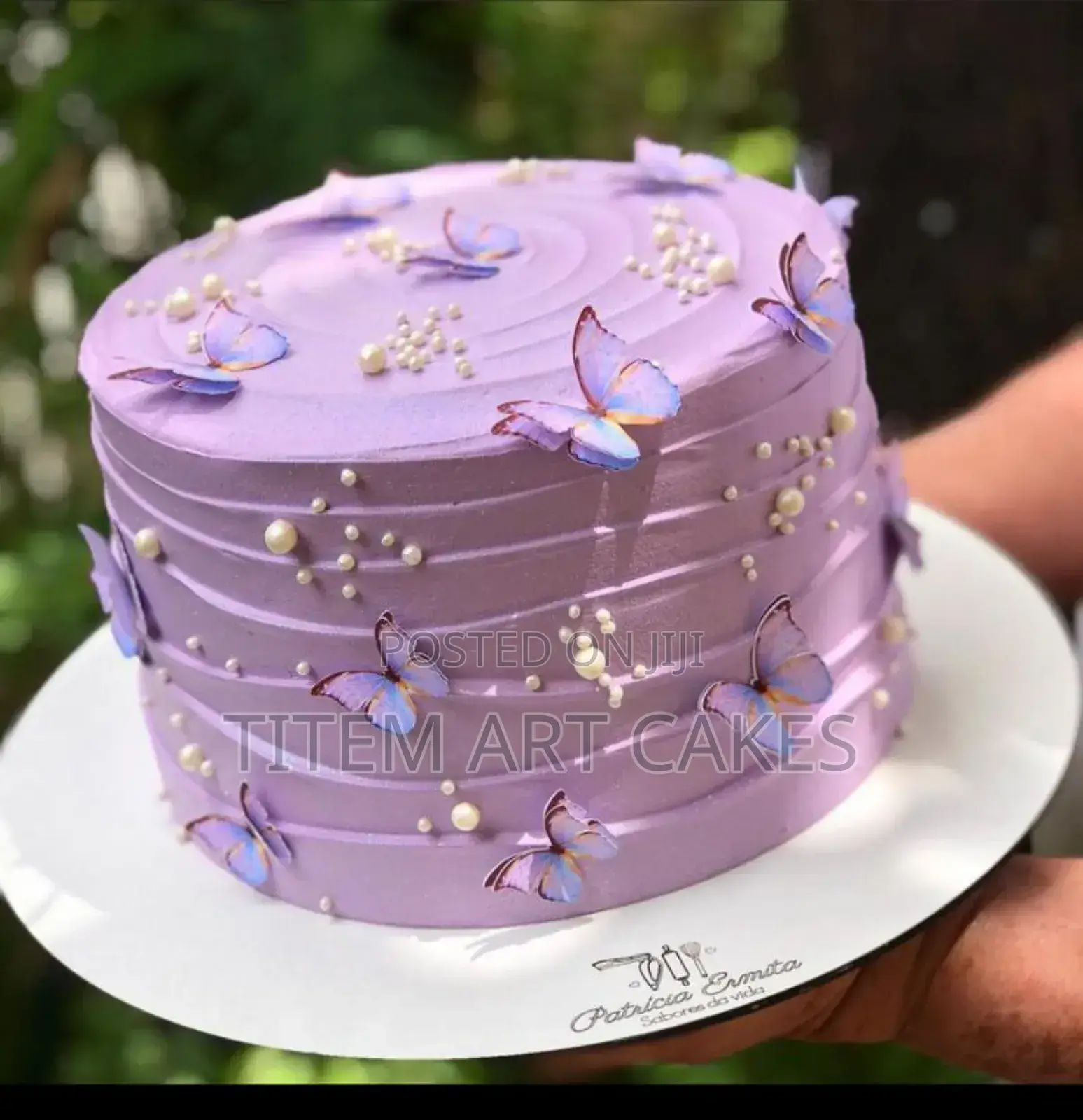 Birthday Cake Purple