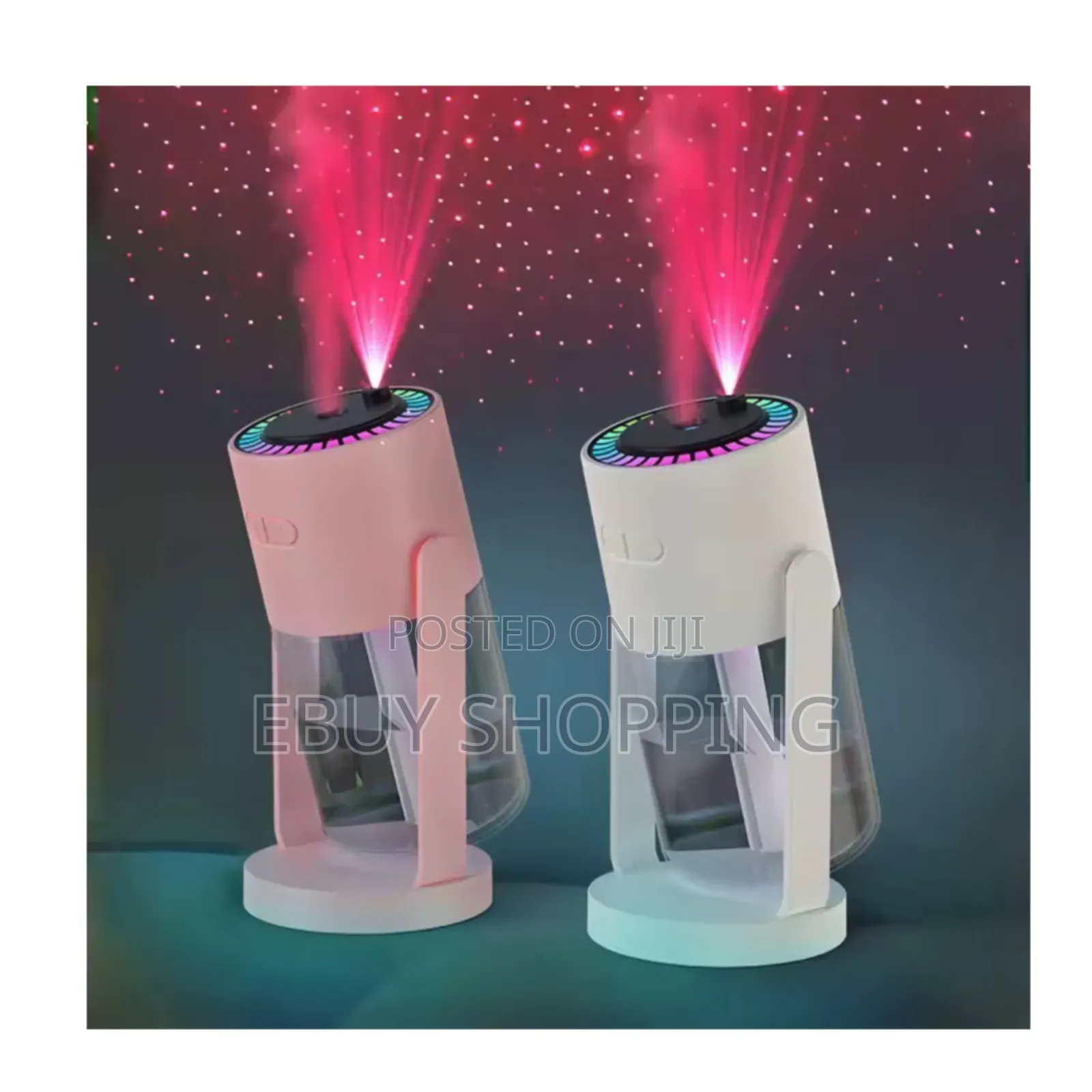 **Mini Cool Mist Humidifier – Ideal for Travel Desk**