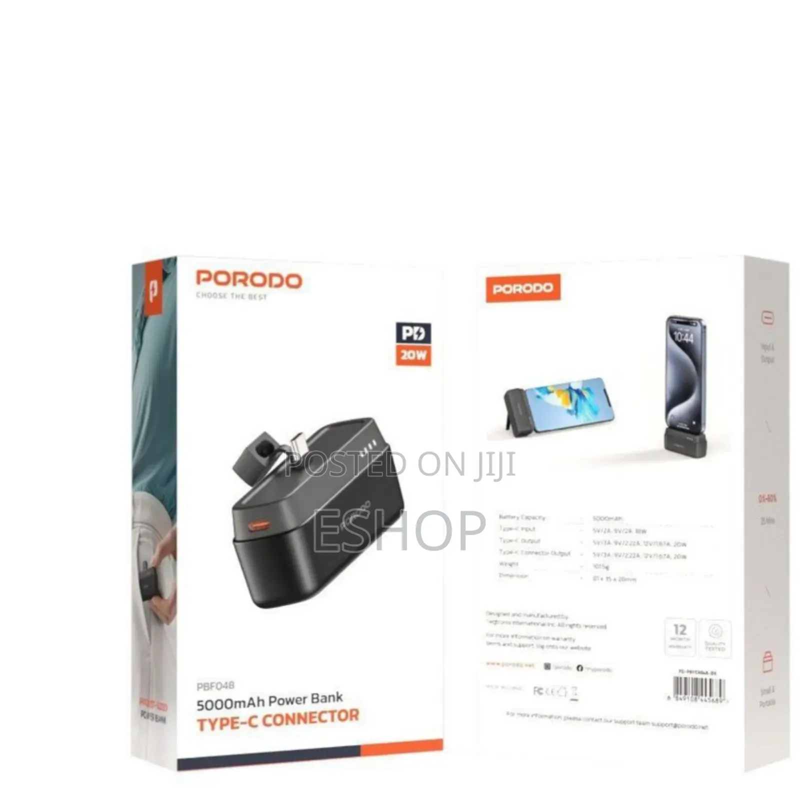 **Porodo Mini – The Best Travel Companion for Charging**