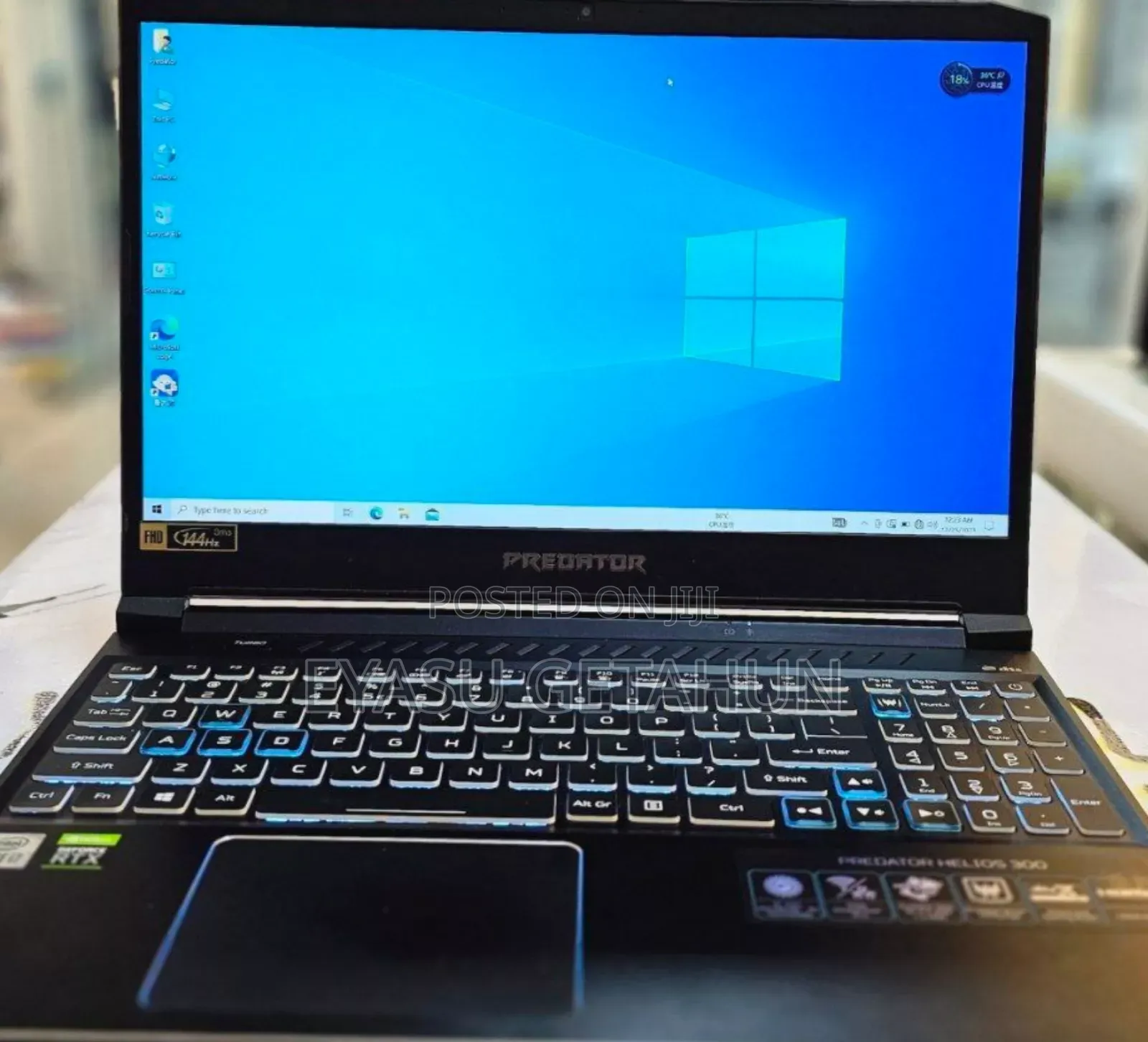 New Laptop Acer Predator Helios 300 16GB Intel Core I7 SSD 1T