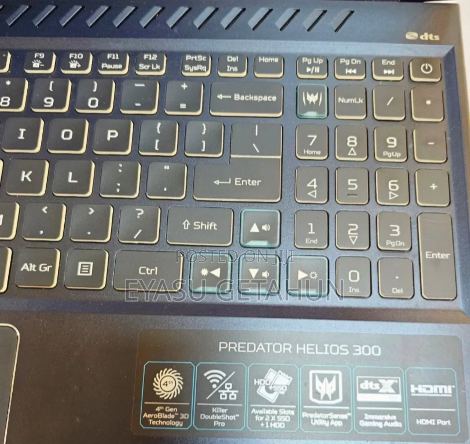 New Laptop Acer Predator Helios 300 16GB Intel Core I7 SSD 1T