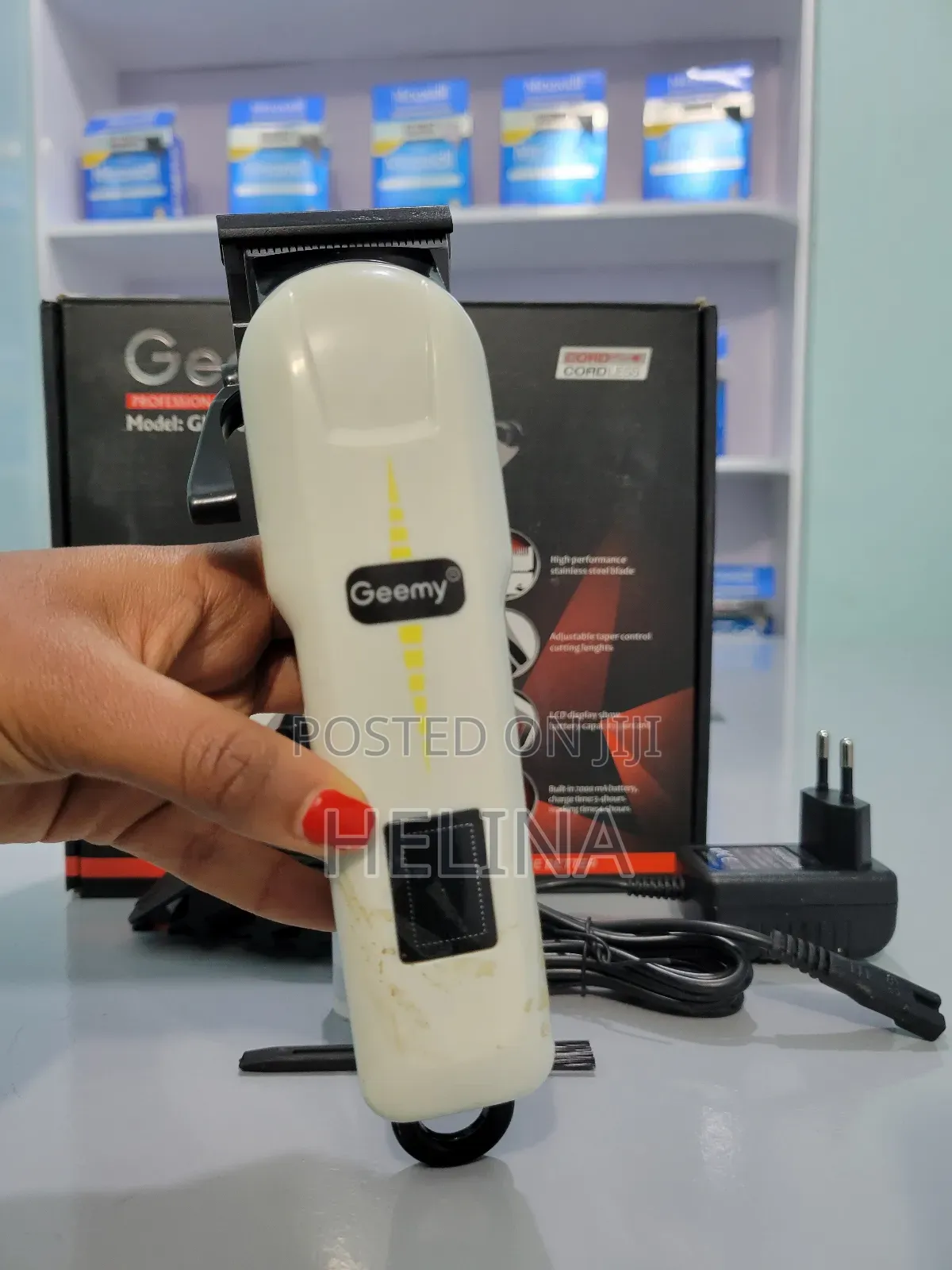 Geemy Rechargeable for Hair Salon and for Home Use