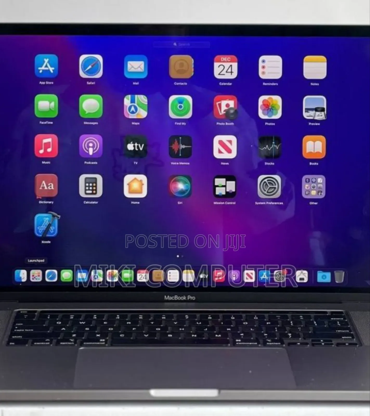 New Laptop Apple MacBook Pro 2019 16GB Intel Core I7 SSD 512GB