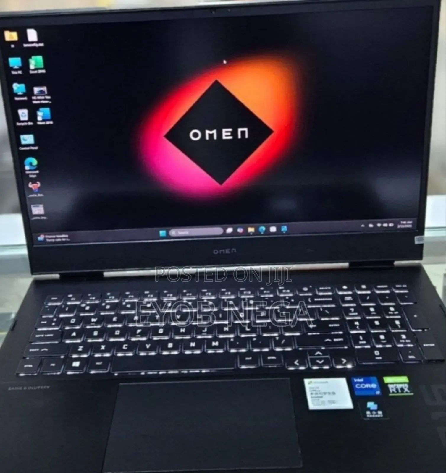 New Laptop HP Omen 15 16GB Intel Core I7 SSD 512GB