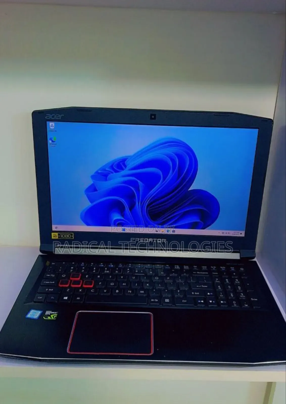 New Laptop Acer Predator Helios 300 16GB Intel Core I7 SSD 1T