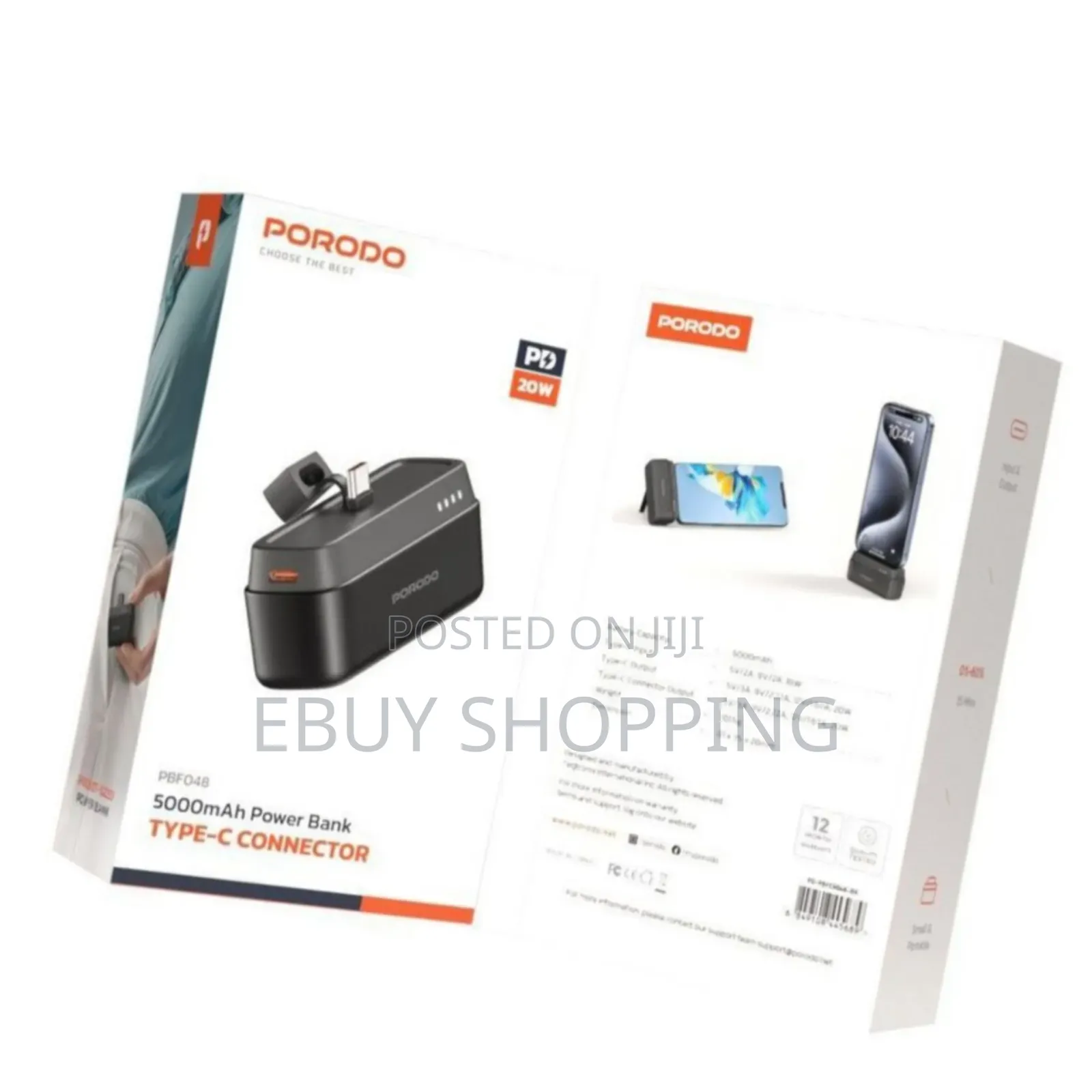 **Porodo Mini Charger – Lightweight Reliable for Travel**