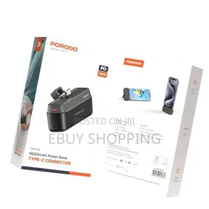 **Porodo Mini Charger – Lightweight Reliable for Travel**