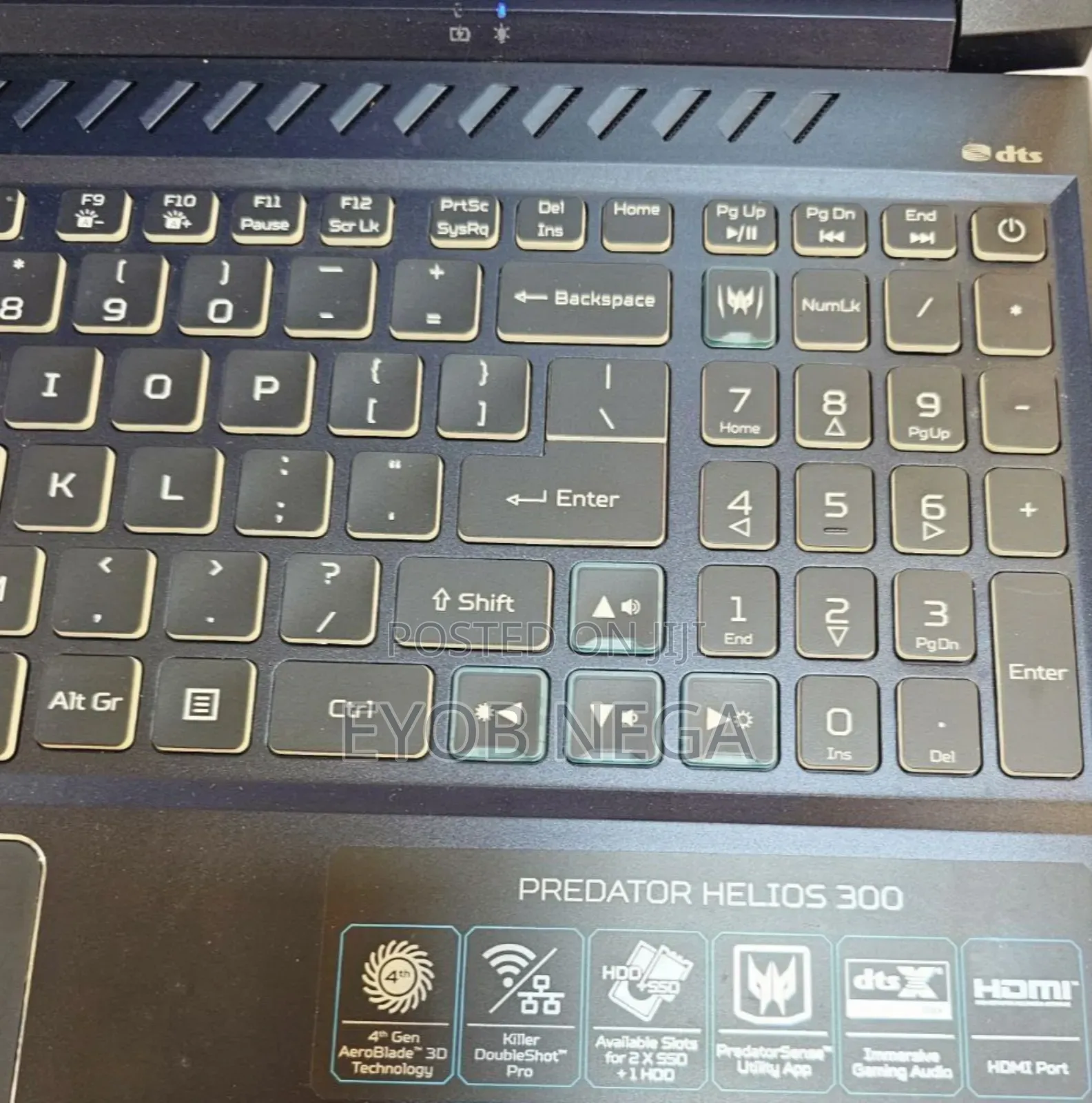 New Laptop Acer Predator Helios 300 16GB Intel Core I7 SSD 1T