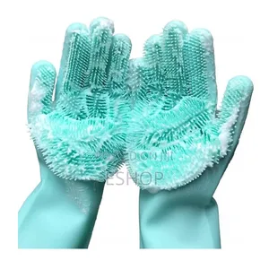Photo - **Waterproof Cleaning Gloves–Perfect for Kitchen Bathroom!