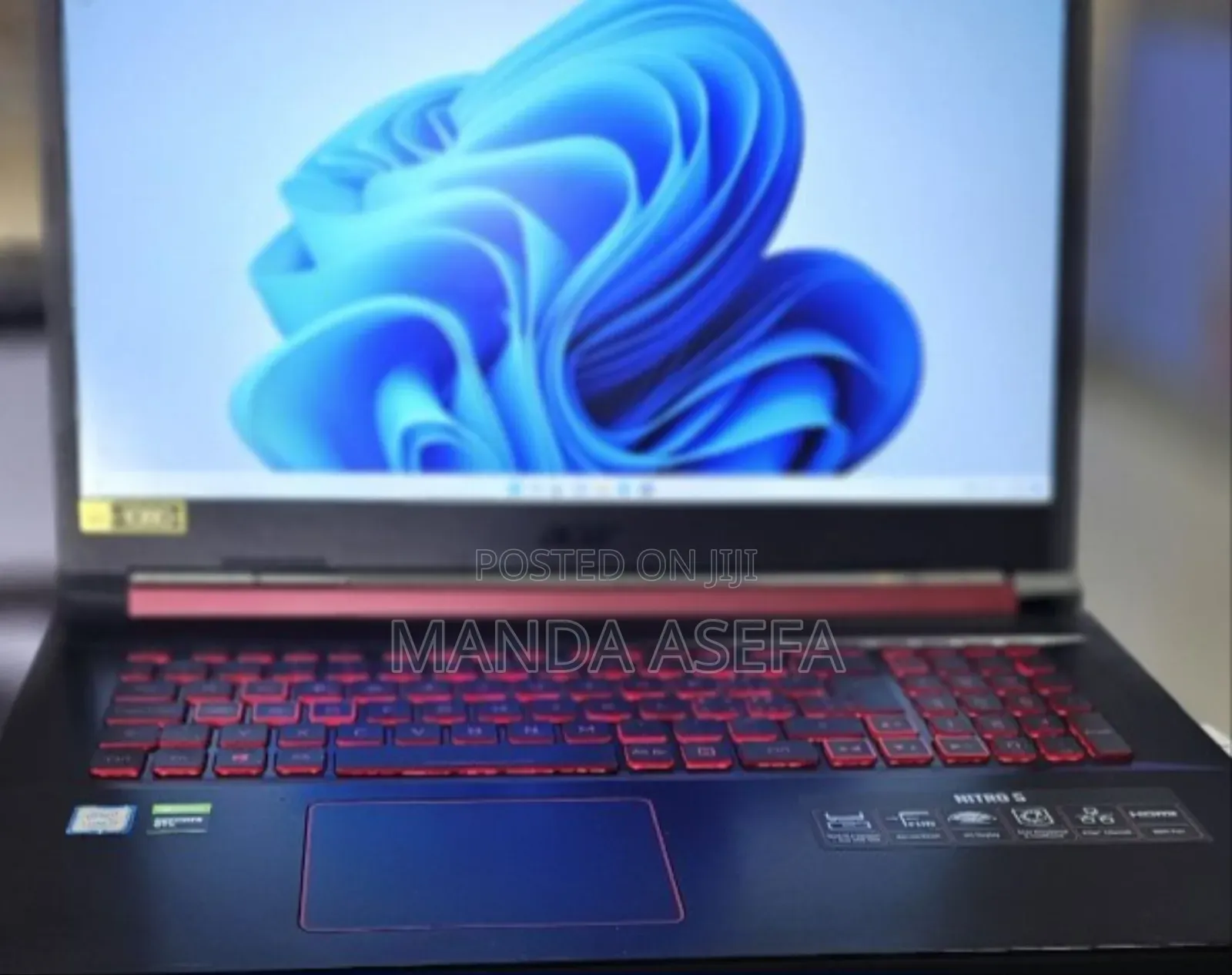 New Laptop Acer Nitro 5 16GB Intel Core I7 SSD 512GB