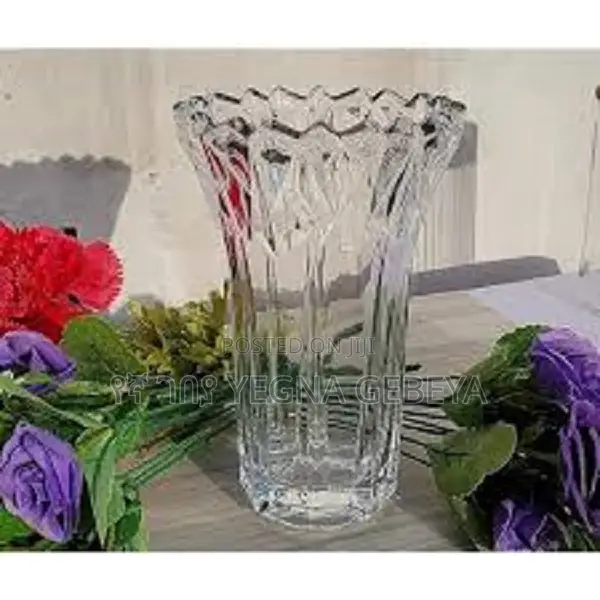Crystal Large Flower Vase