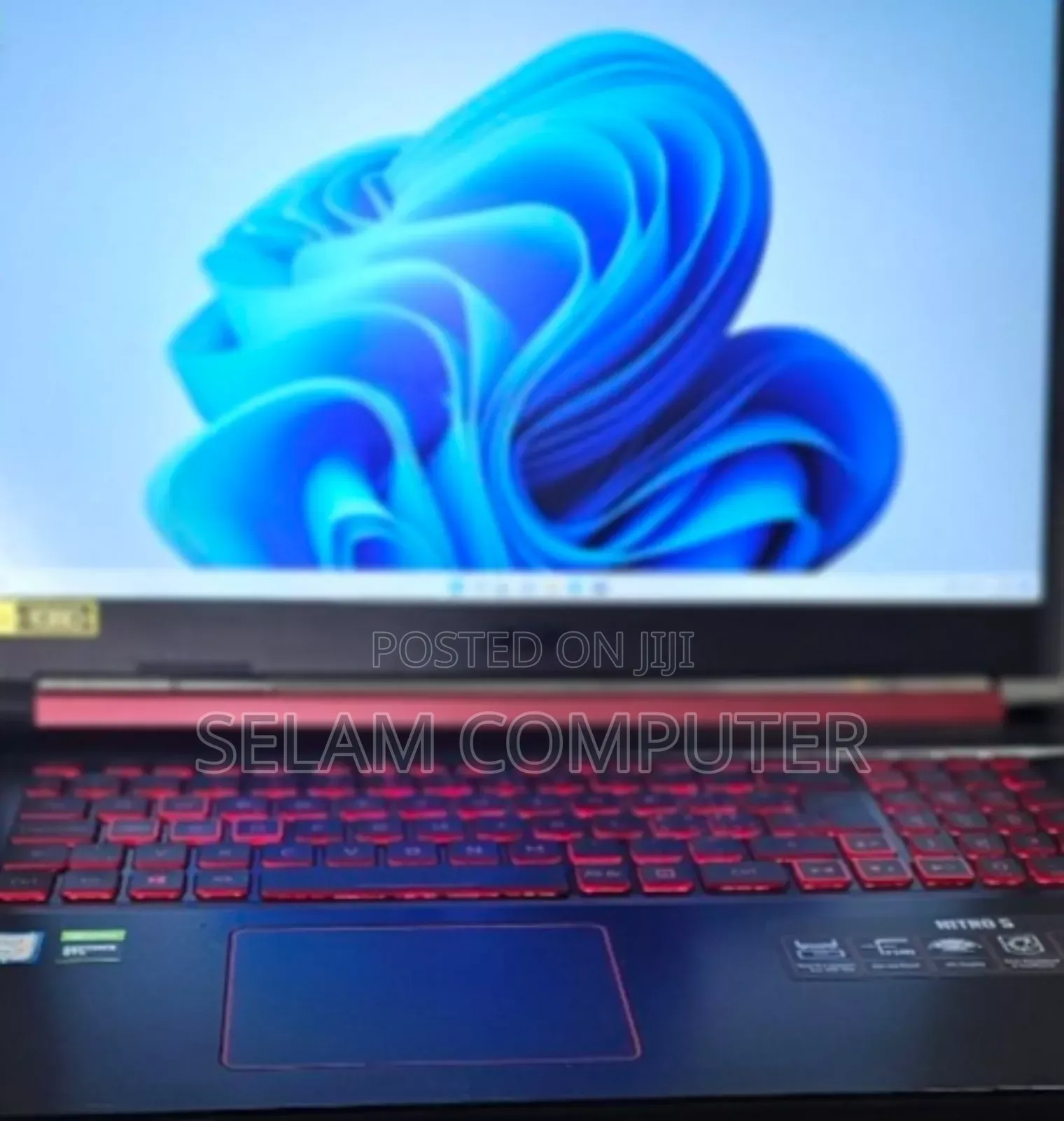 New Laptop Acer Nitro 5 16GB Intel Core I7 SSD 512GB