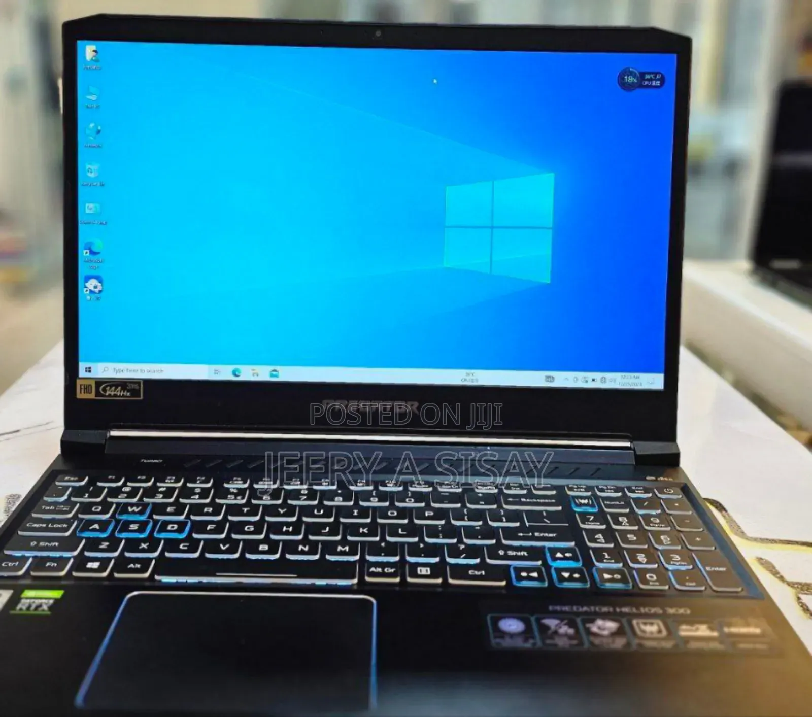 New Laptop Acer Predator Helios 300 16GB Intel Core I7 SSD 1T