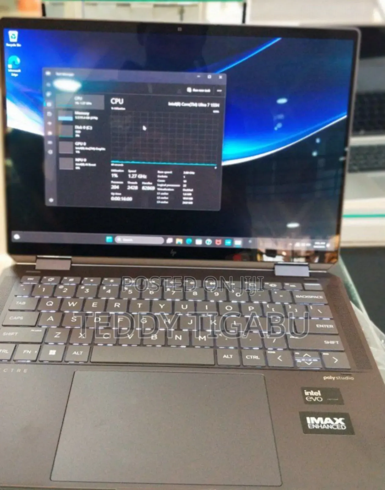 New Laptop HP Spectre 16GB Intel Core Ultra 7 SSD 1T