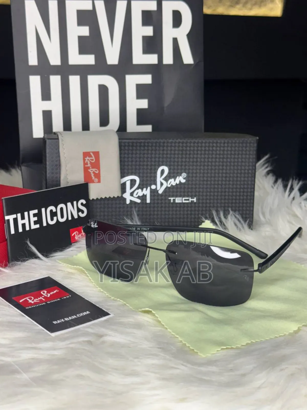 Ray-Ban Rimless Eyeglasses