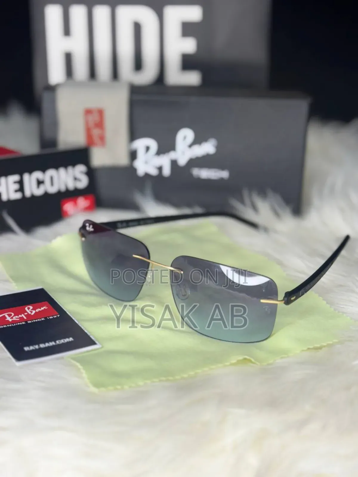 Ray-Ban Rimless Eyeglasses