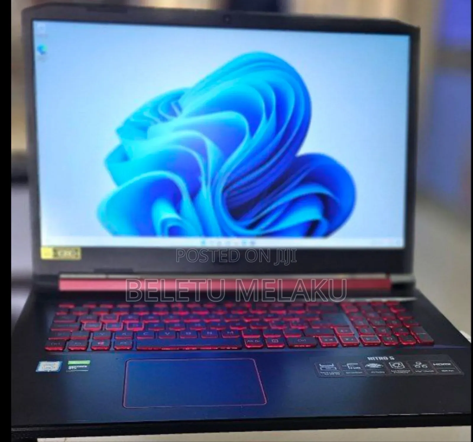 New Laptop Acer Nitro 5 16GB Intel Core I7 SSD 512GB