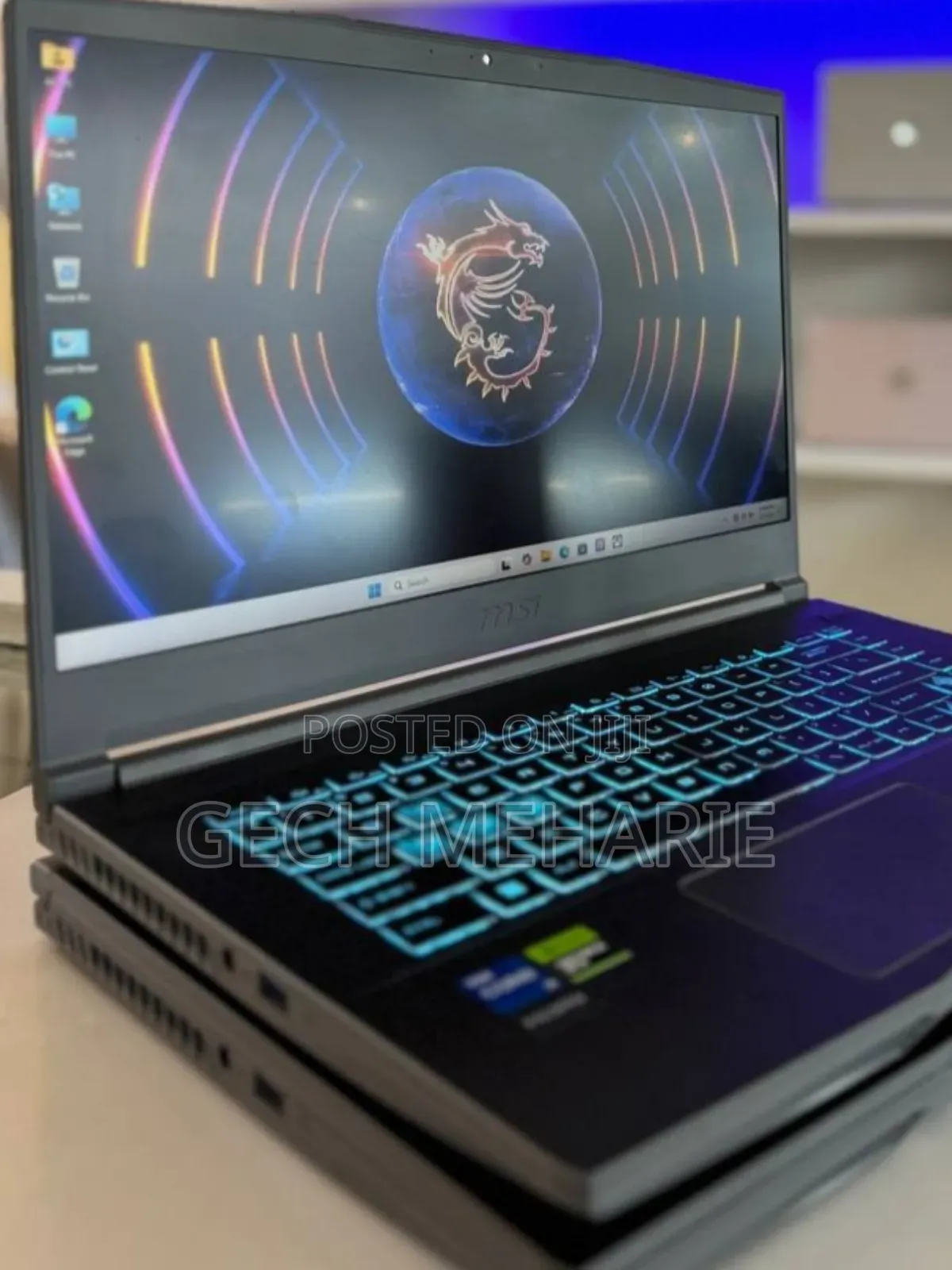 New Laptop MSI GF75 Thin 16GB Intel Core I5 SSD 512GB