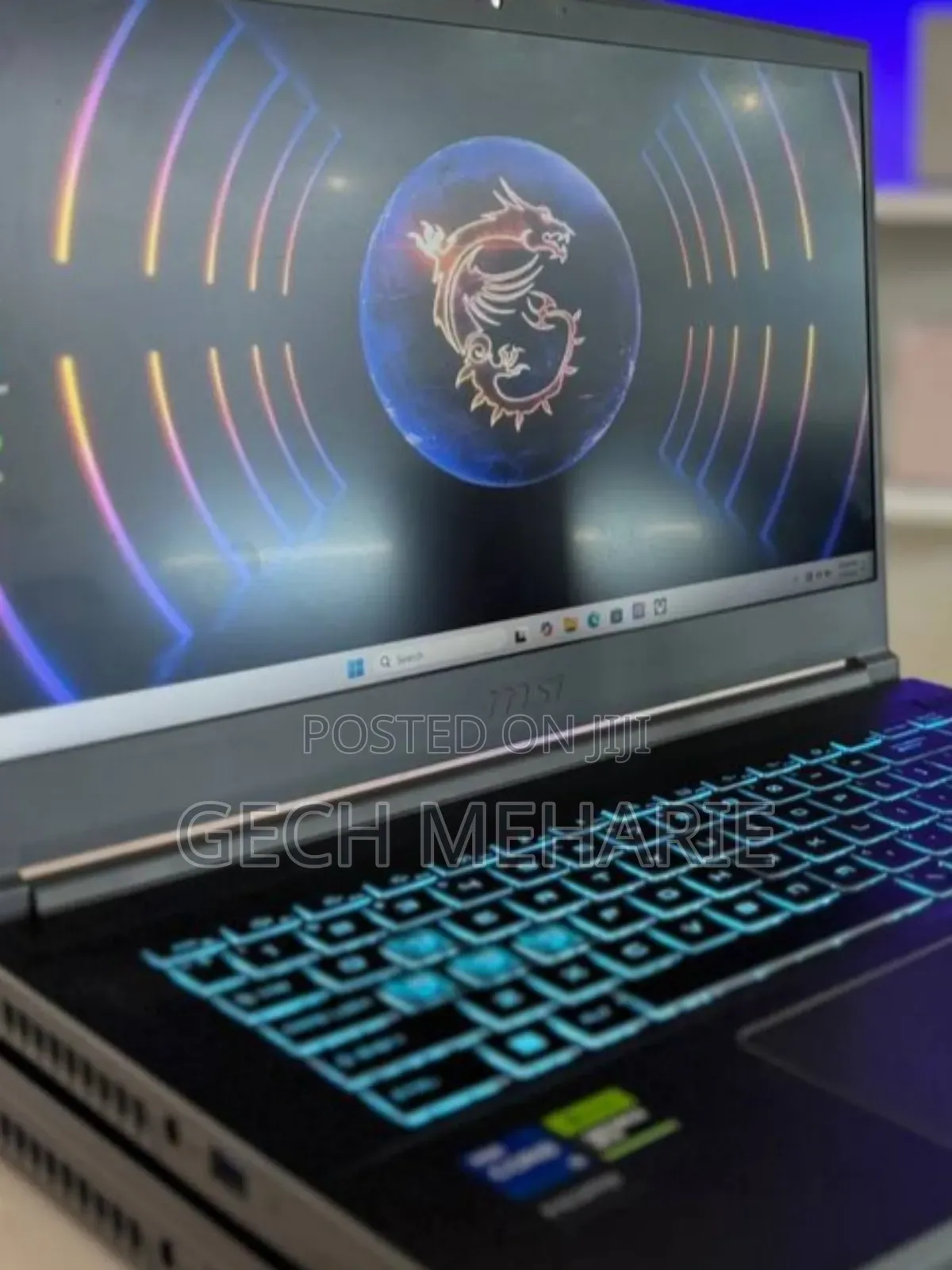 New Laptop MSI GF75 Thin 16GB Intel Core I5 SSD 512GB