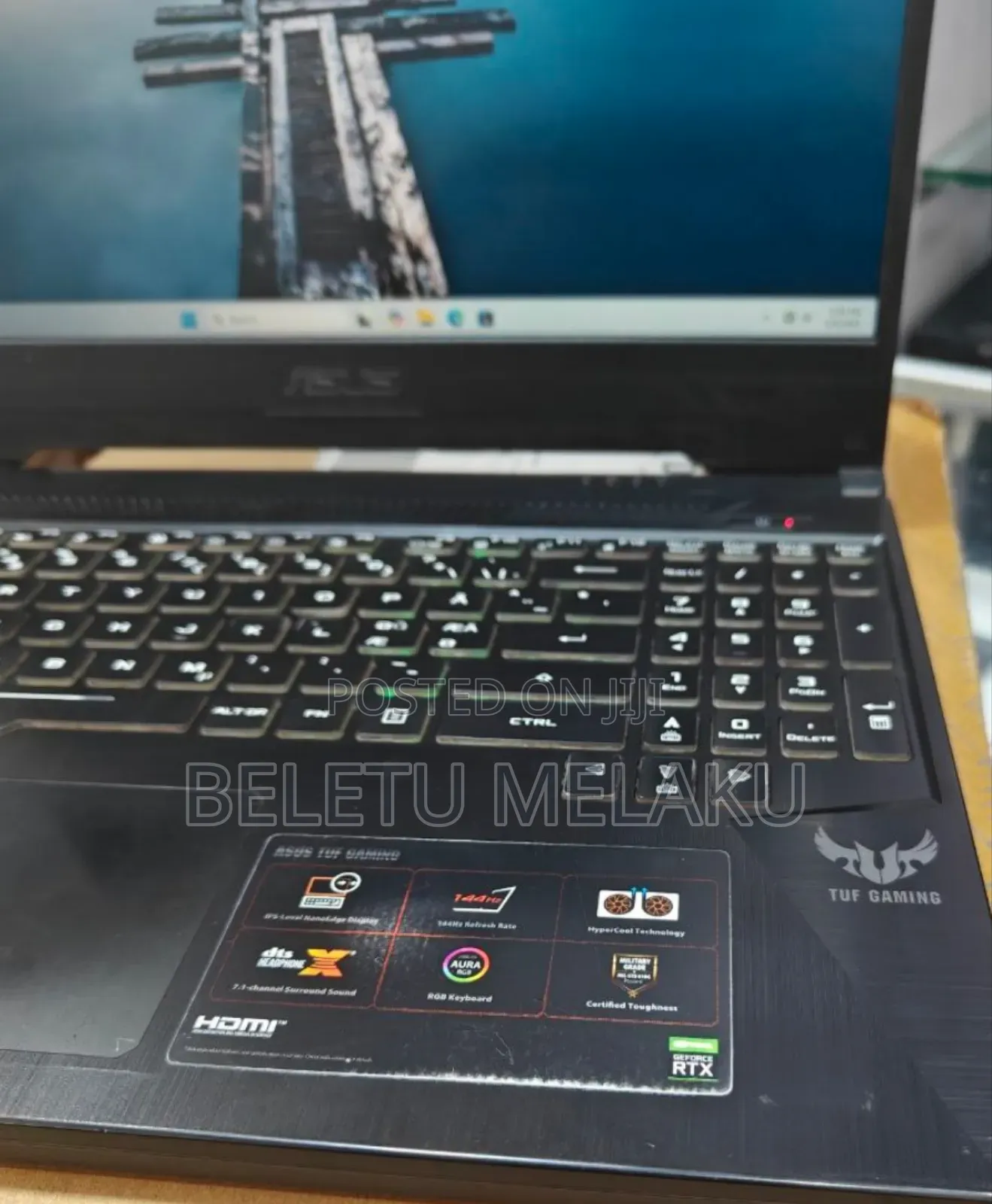 New Laptop Asus TUF Gaming A15 16GB AMD Ryzen 5 SSD 512GB