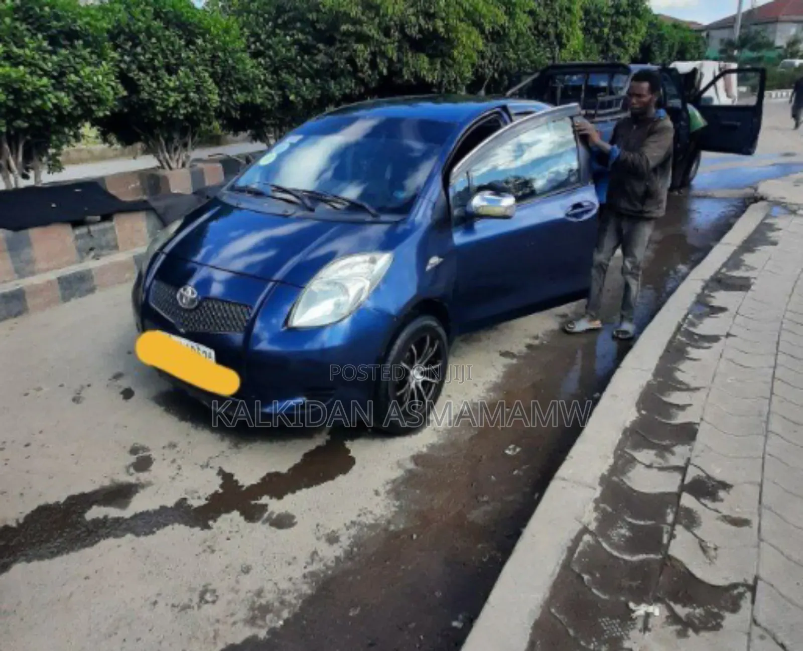 Toyota Yaris 2005 Blue