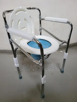 Photo - Rust-Resistant Steel查حtoilet Chair٦寸portable Toilet Seat