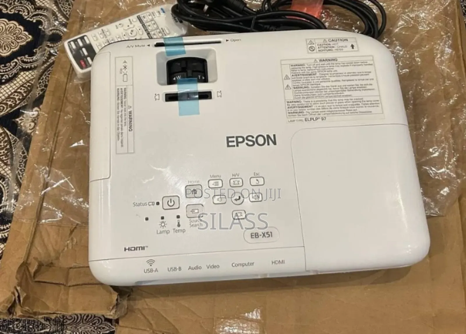 New Coming by Cartoon Brand New Epson Projector With Manual