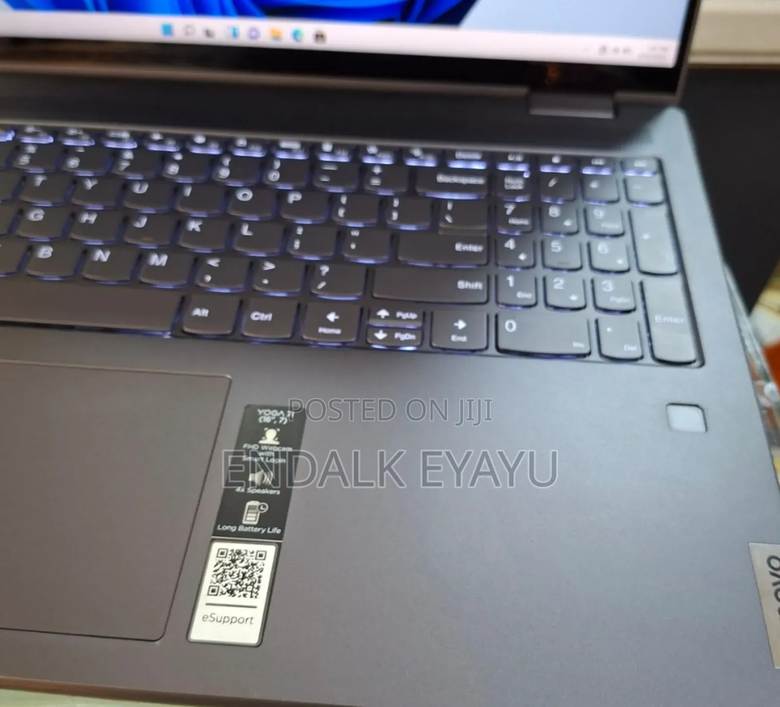 New Laptop Lenovo Yoga 7i 16GB Intel Core I7 SSD 1T