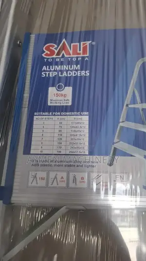 Sali Aluminum Ladder 10step መሰላል 10ደረጃ (A Type)
