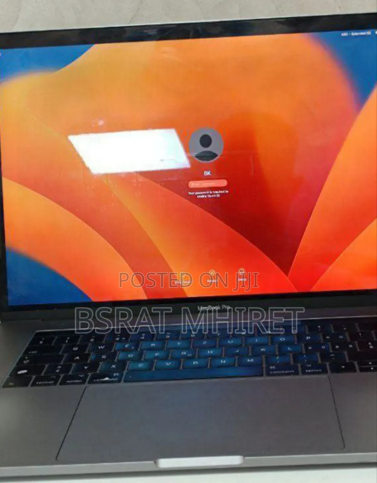 New Laptop Apple MacBook Pro 2017 16GB Intel Core I7 SSD 512GB