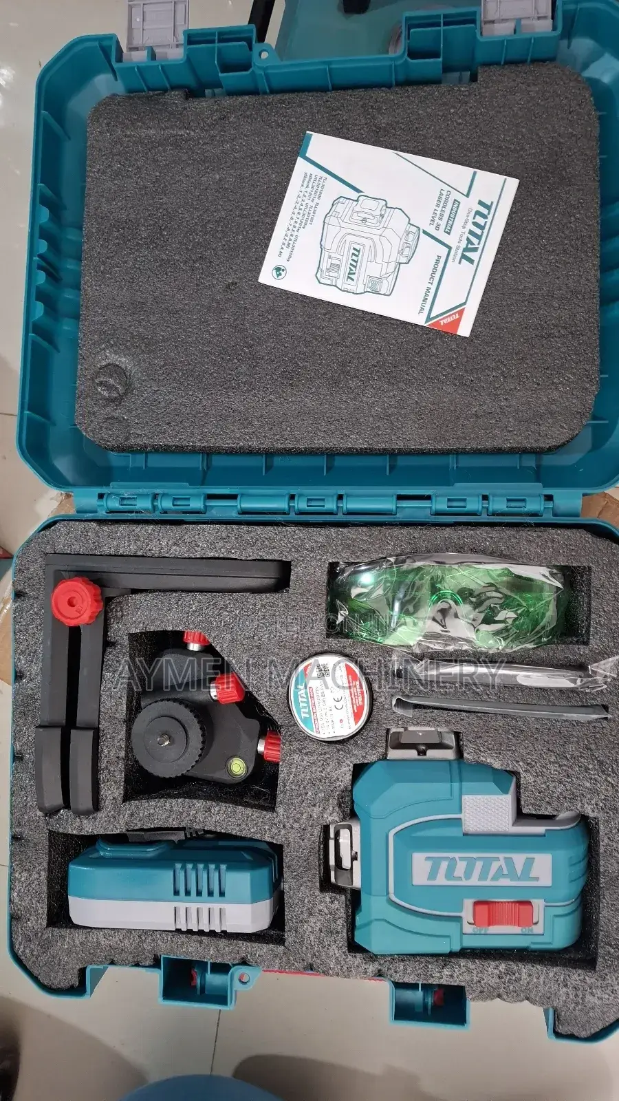 ቶታል ጨረር ውሀልክ Total 3d Laser Levelling With Tripod