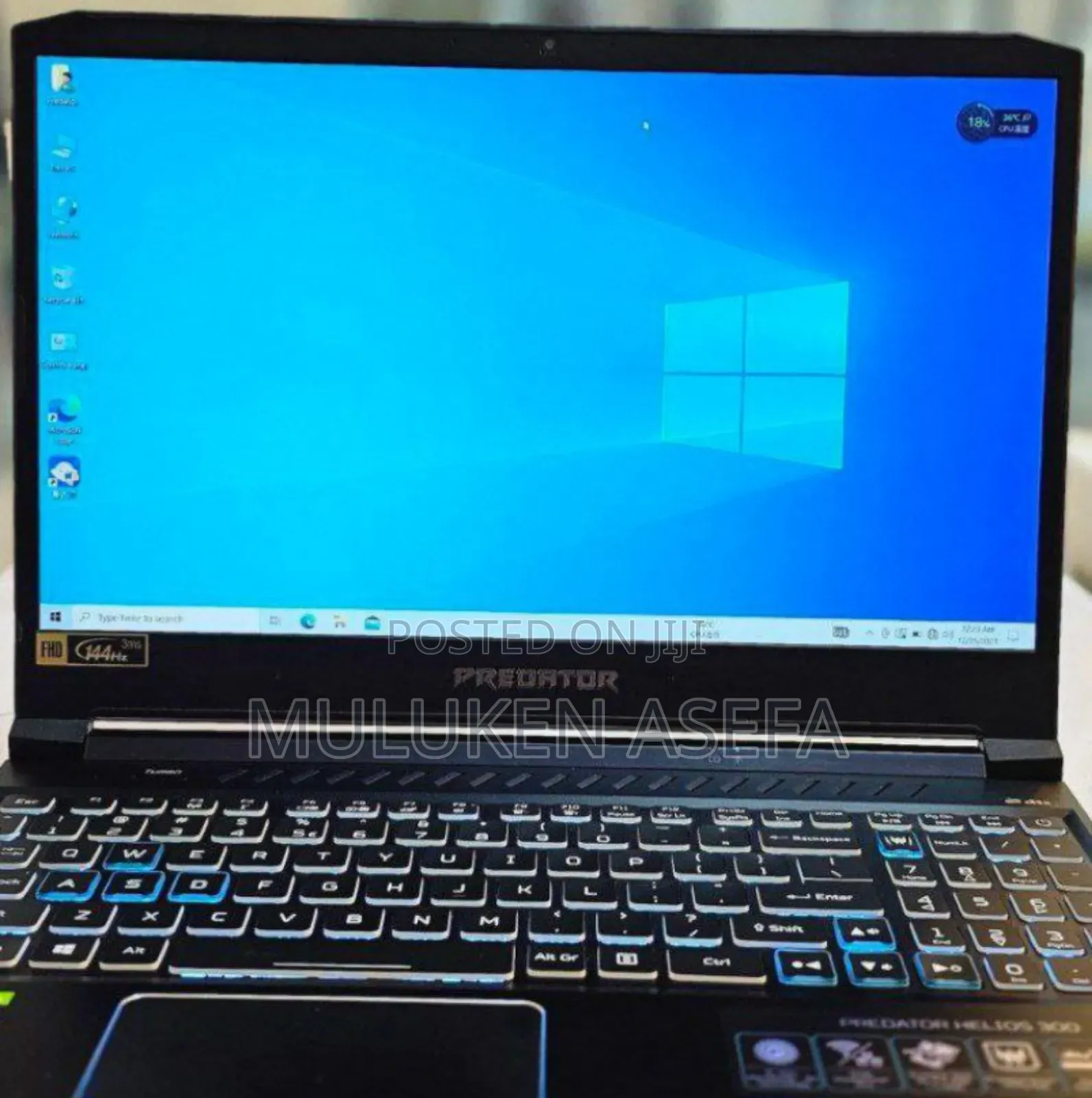 New Laptop Acer Predator Helios 300 16GB Intel Core I7 SSD 1T