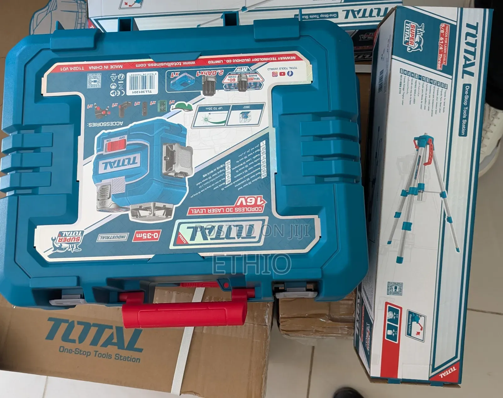 Total Laser Lavel 3d 16v