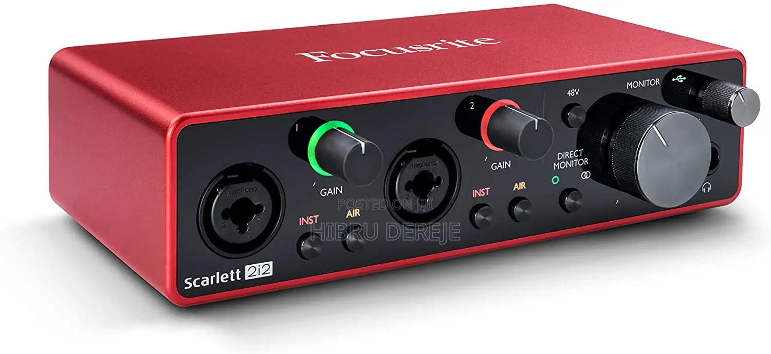 Focusrite Scarlett 2i2 (3rd Gen)