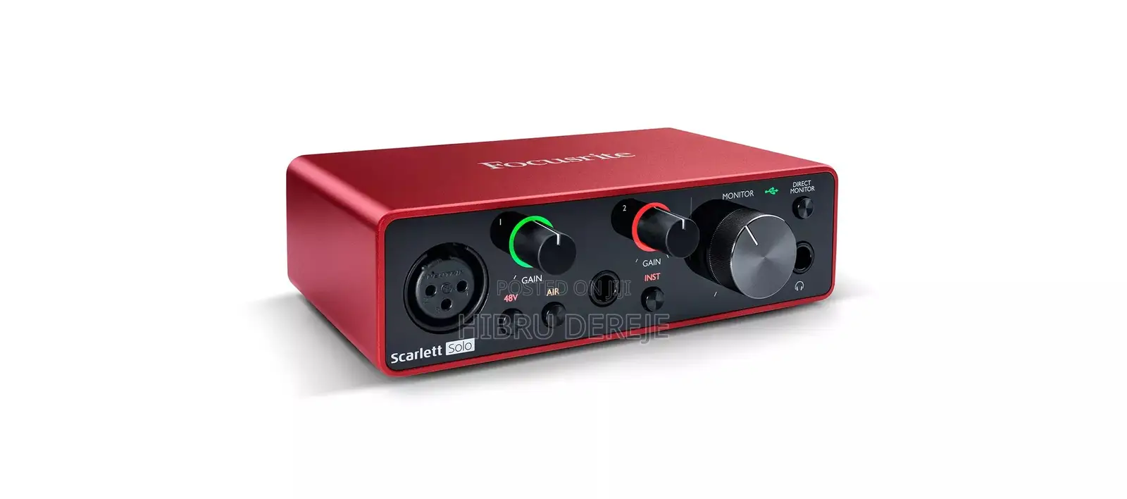 Focusrite Scarlett Solo (3rd Gen)