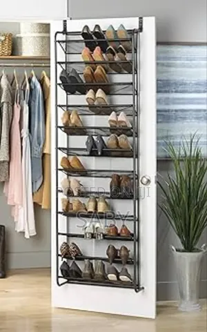 36 Pairs Over The Door Shoe Rack