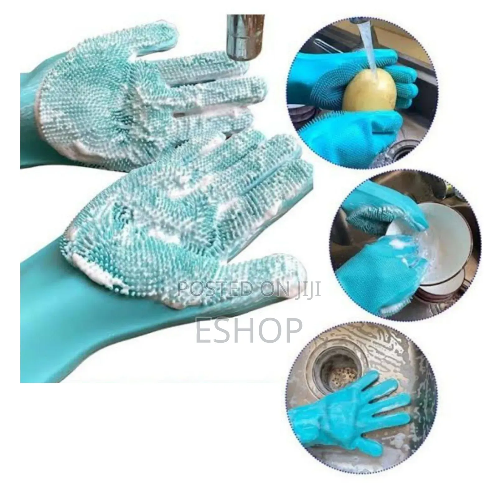 *Ergonomic Silicone Gloves – Comfortable Hygienic!*