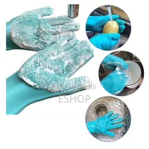 *Ergonomic Silicone Gloves – Comfortable Hygienic!*