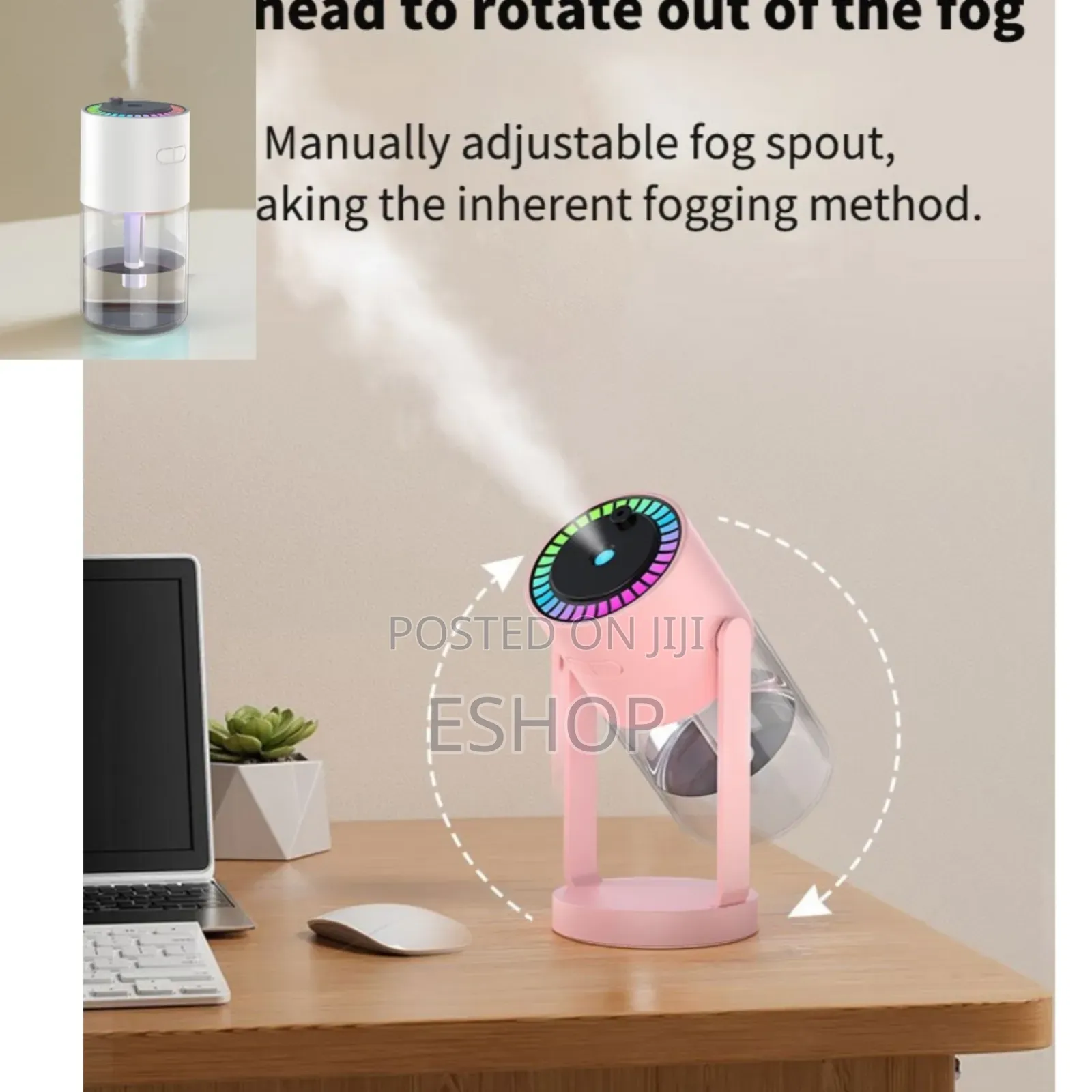 *280ml Starry Sky Humidifier – Perfect for Office Home*