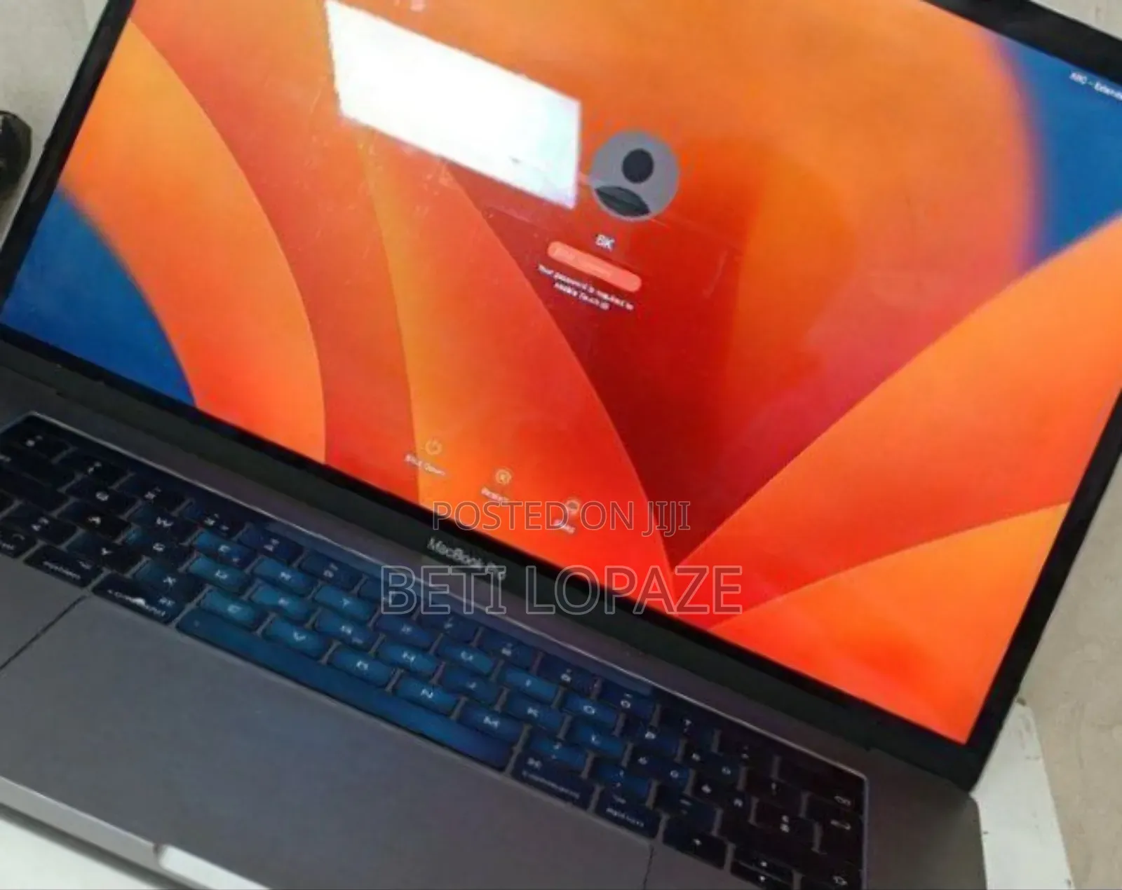 Laptop Apple MacBook 16GB Intel Core I7 SSD 512GB