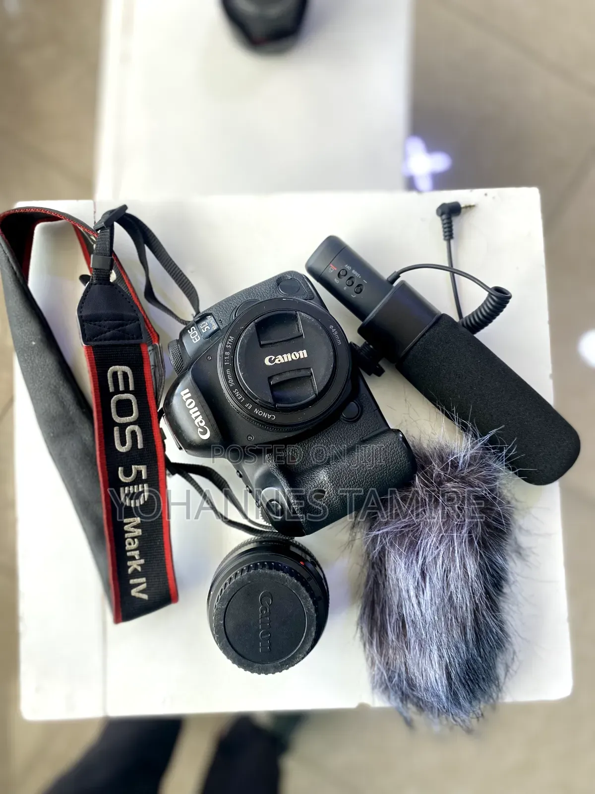 Slightly Used 5d Mark 4 With Two Lens and Shotgun Mic