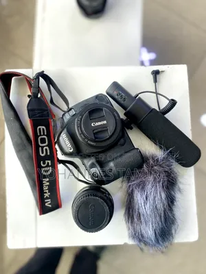 Slightly Used 5d Mark 4 With Two Lens and Shotgun Mic