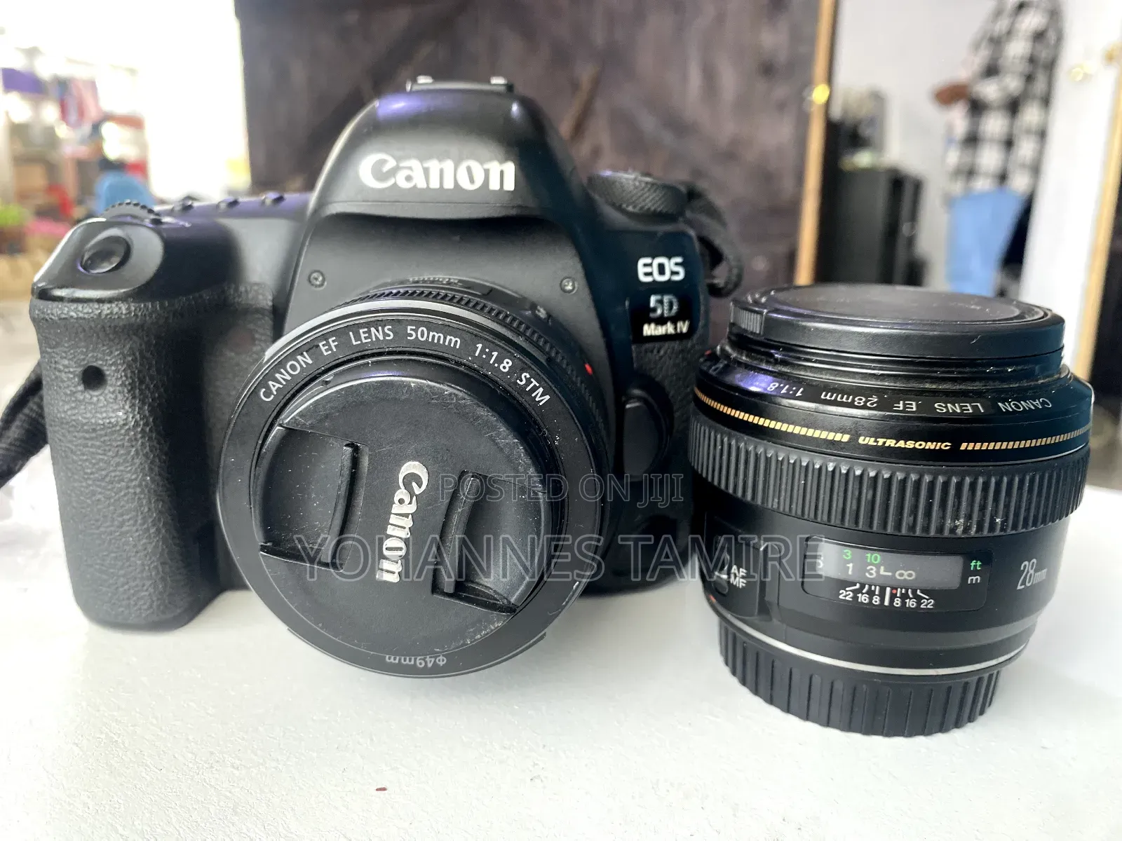 Slightly Used 5d Mark 4 With Two Lens and Shotgun Mic