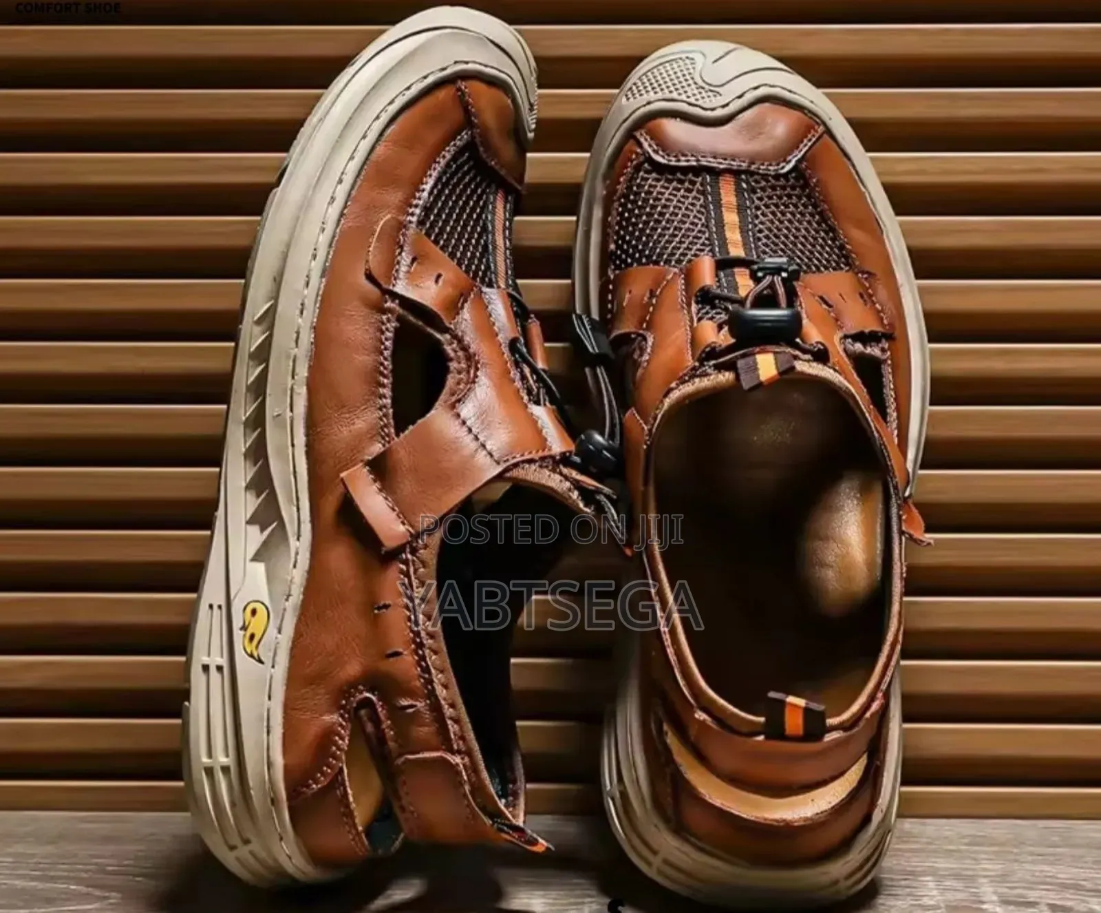 በከፍተኛ ጥራት በልዩ ዲዛየን የተሰራ ክፍት ጫማ