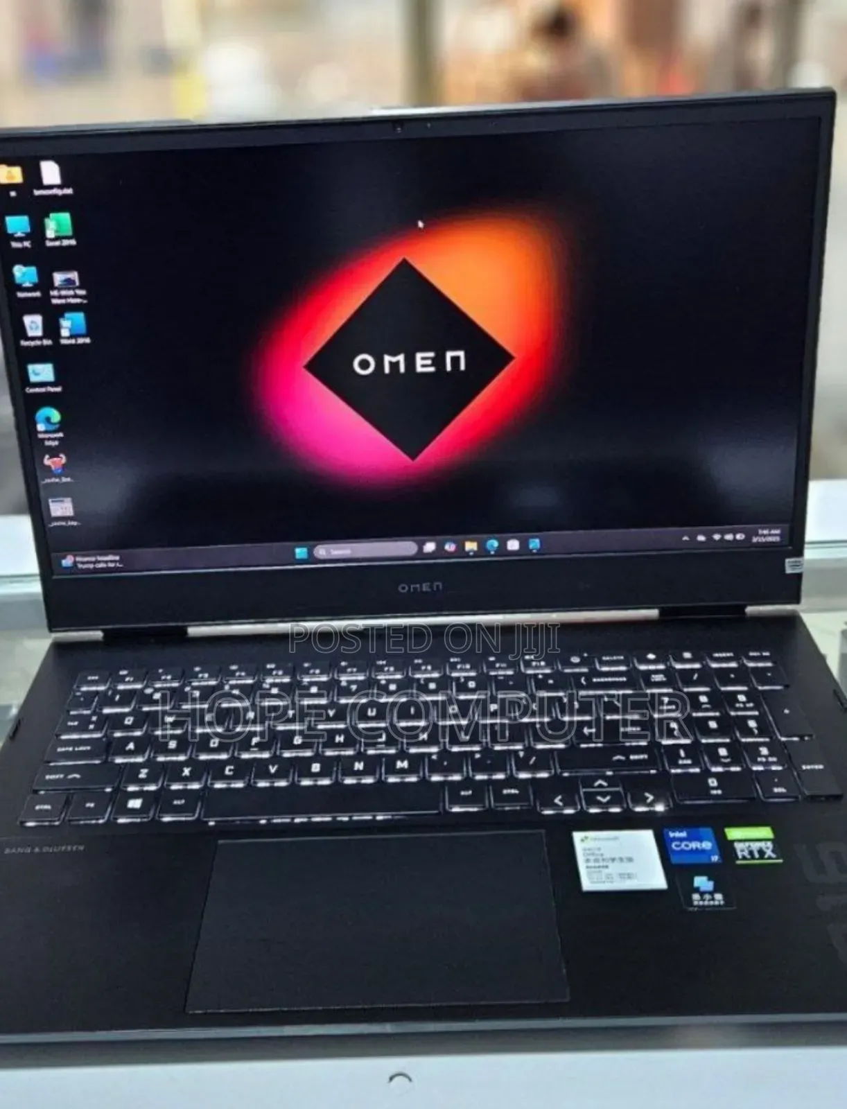 New Laptop HP Omen 15 16GB Intel Core I7 SSD 512GB