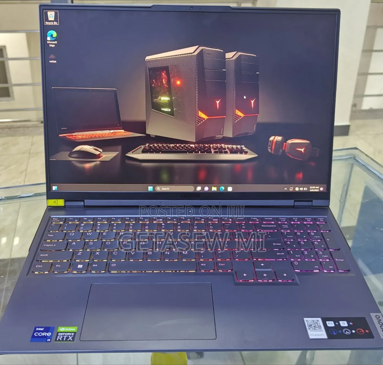 New Laptop Lenovo Legion 5 16GB Intel Core I9 SSD 1T
