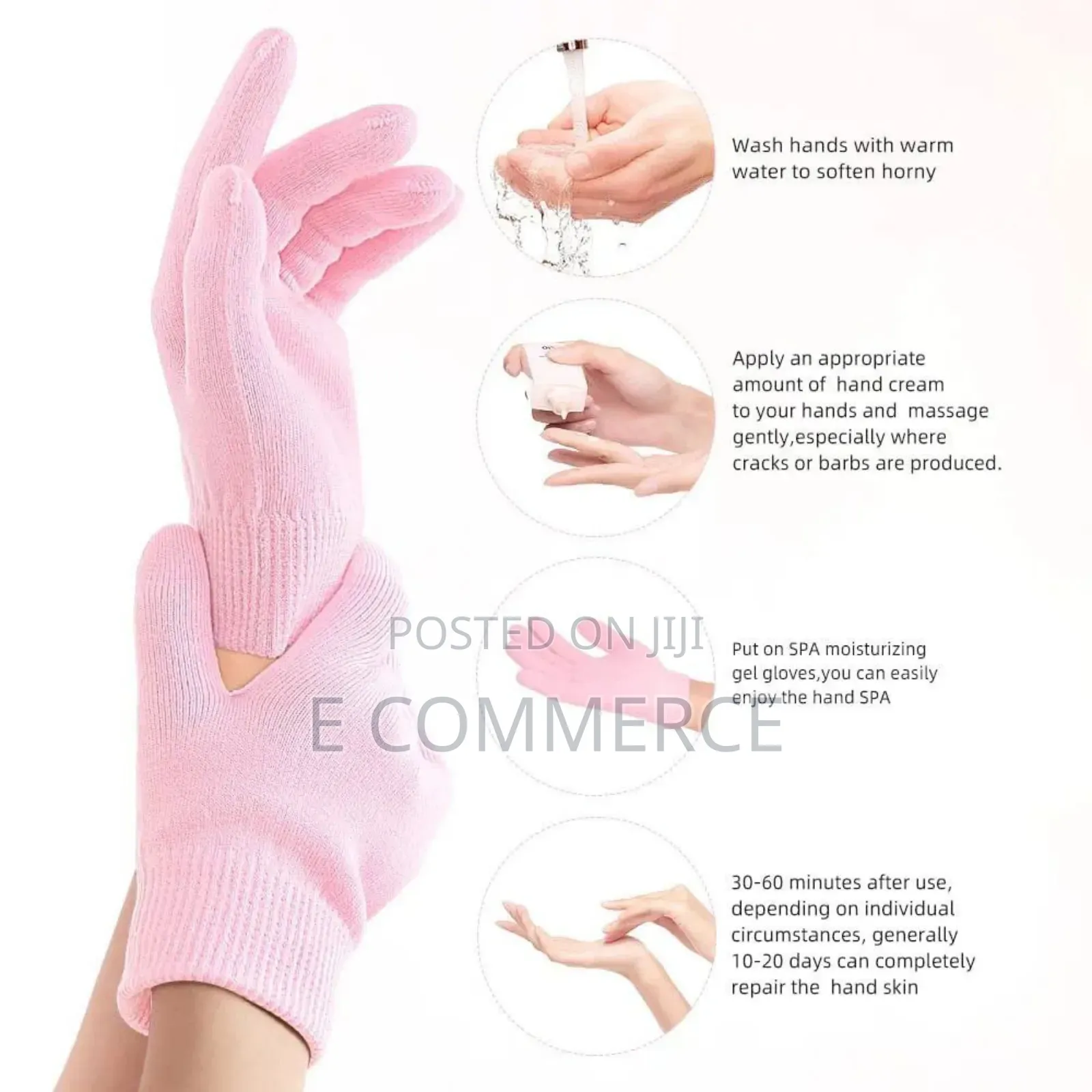 Moisturising Spa Gel Gloves