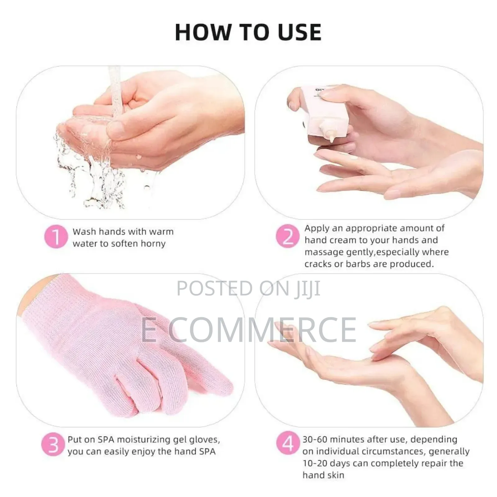 Moisturising Spa Gel Gloves