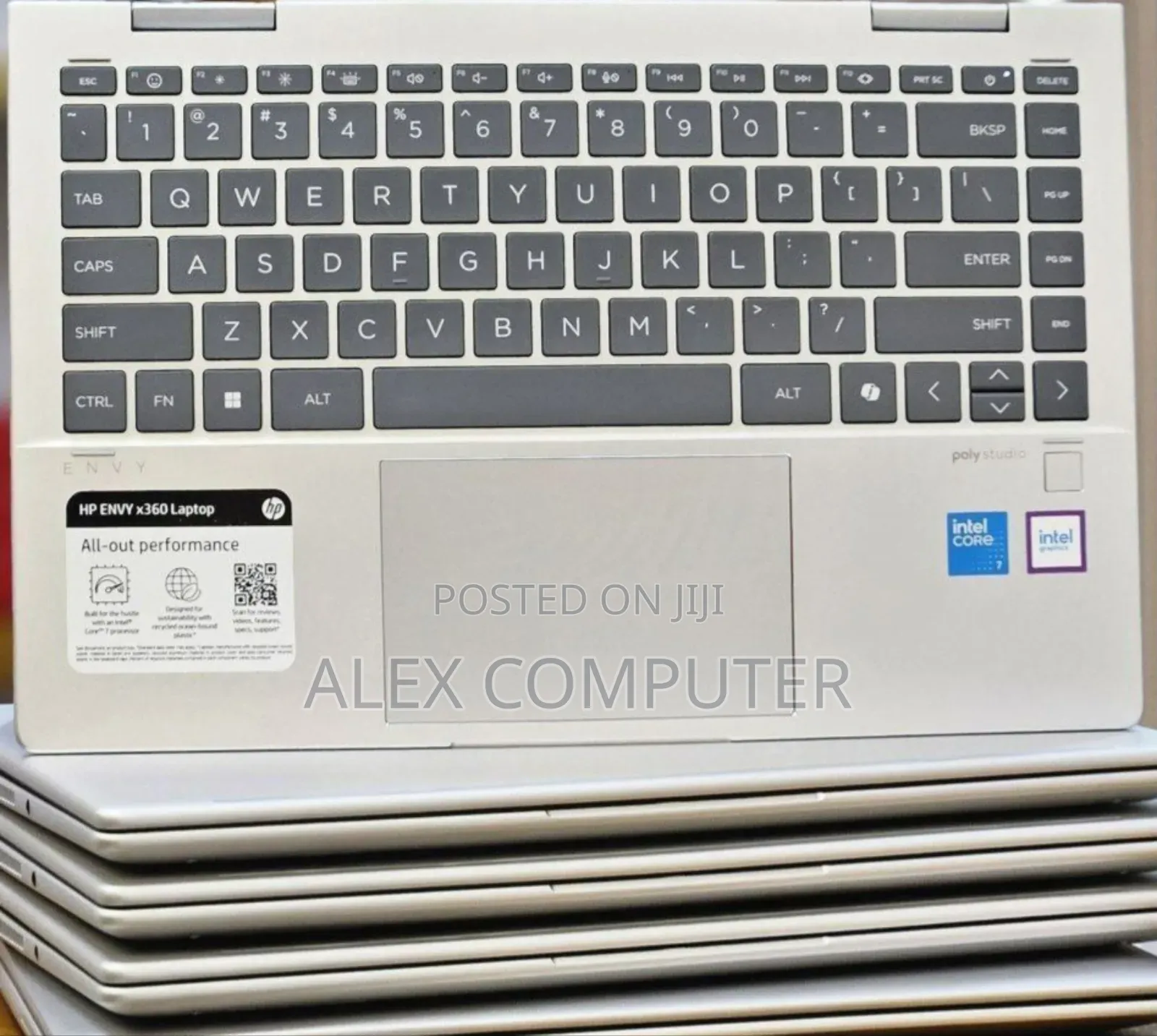 New Laptop HP Envy X360 16GB Intel Core I7 SSD 1T