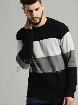 Photo - Men's Striped Sweater